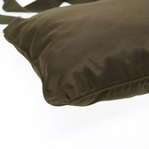 PRADA Shoulder Bag Nylon Khaki Auth yk15402 - Picture 13 of 16